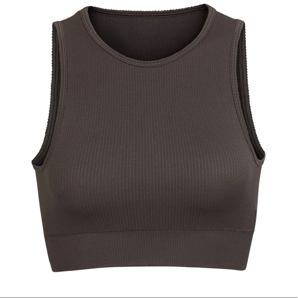 Skims Stretch Rib High Neck Bra